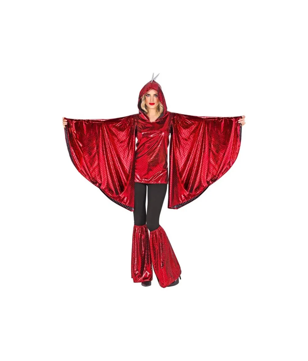 Rød drage kostume