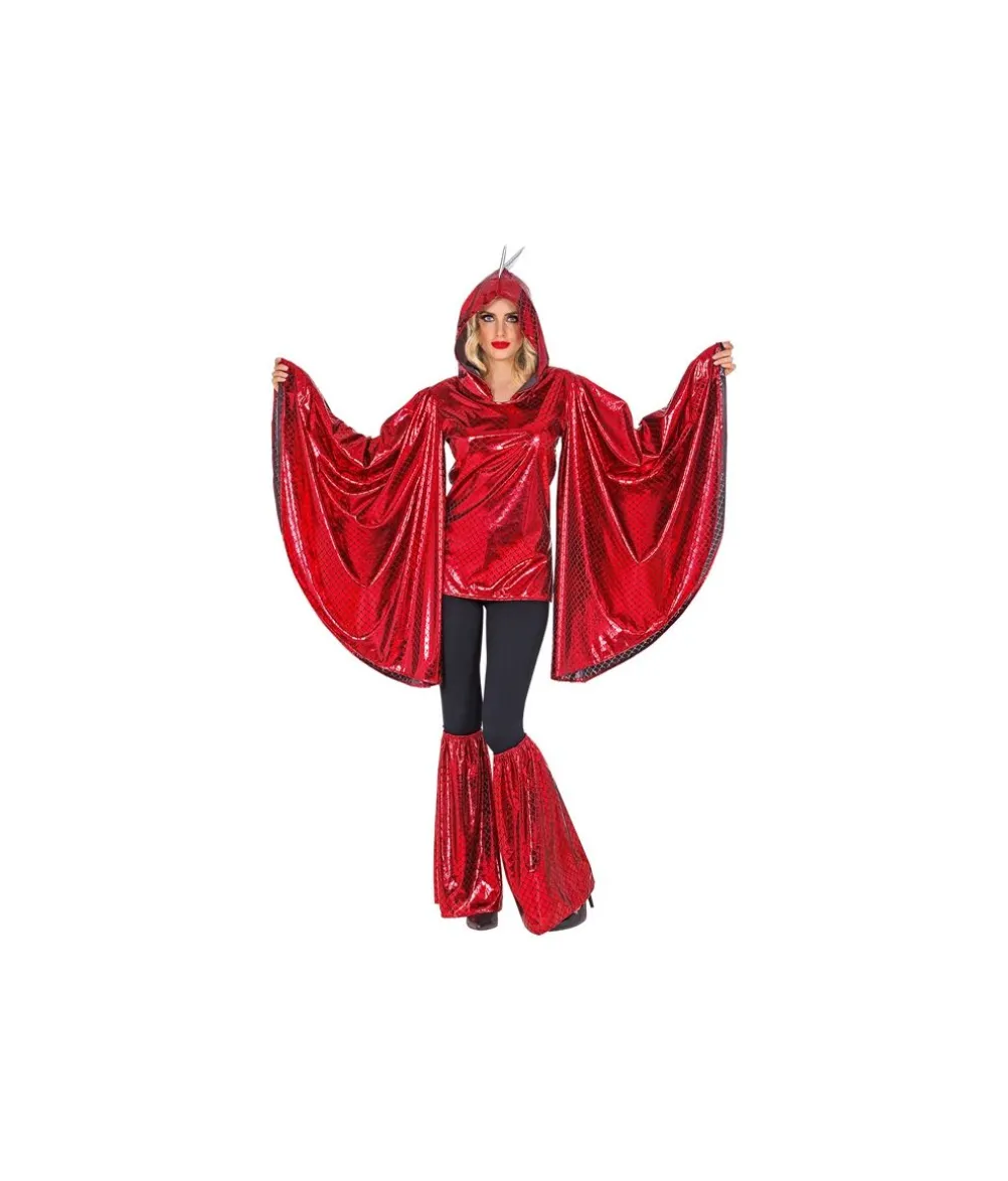 Rød drage kostume