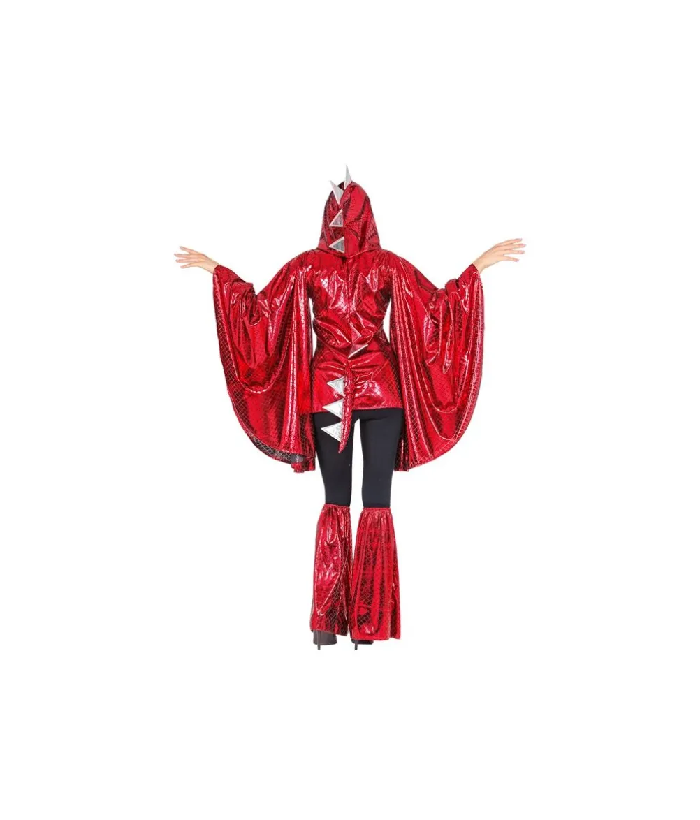 Rød drage kostume