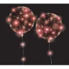 Røde LED balloner, 2 stk