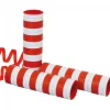 Røde og hvide serpentiner, 4 m