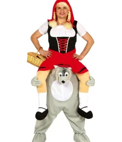 Rødhætte og ulven piggy back