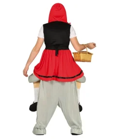 Rødhætte og ulven piggy back