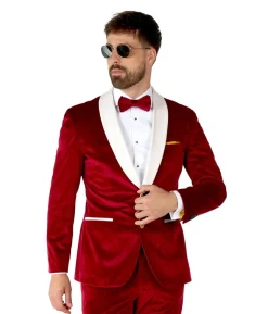 Rød julesmoking OppoSuits