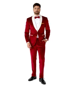 Rød julesmoking OppoSuits