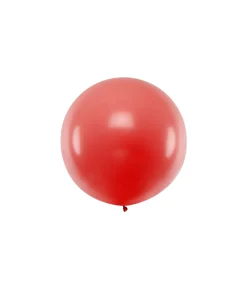 Rød jumbo ballon, 1 stk
