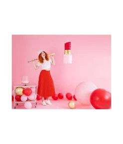 Rød jumbo ballon, 1 stk