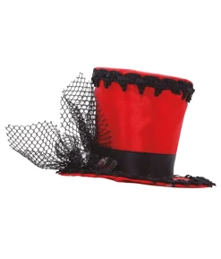 Rød mini hat