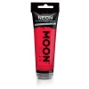 Rød neon UV krop og ansigstmaling, 75 ml.