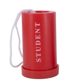 Rød student mini tudehorn