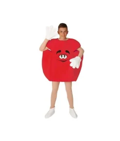 Rødt chokolade kostume