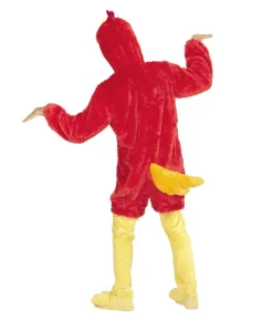 Rødt fuglekostume