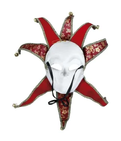 Rød venedisk maske