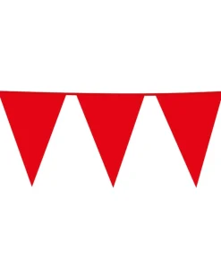 Rød vimpelguirlande, stor