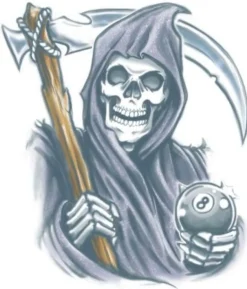 Reaper XL tatovering