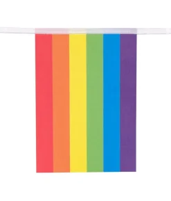 Regnbue flagguirlande