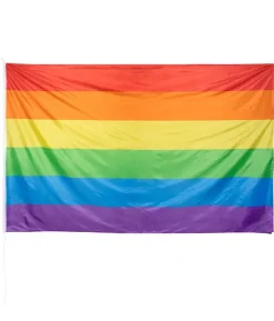 Regnbue flag 200x300 cm