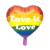 Regnbue folieballon love is love