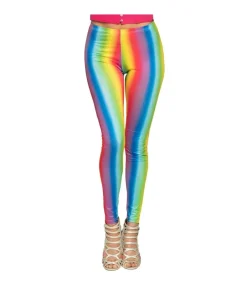 Regnbue leggings
