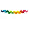 Regnbue vifte guirlande, 2,5 m