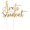 Årets student kagepynt