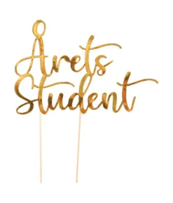Årets student kagepynt