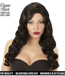 Rihanna paryk, sort