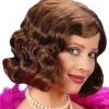 Roaring 20s paryk, brun