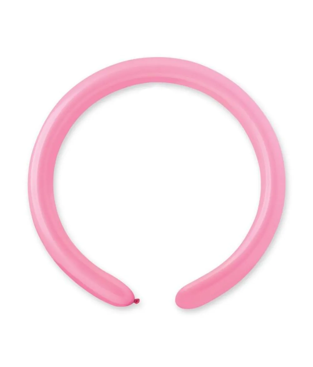 Rosa modellerballoner, 100 stk