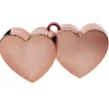Rose gold ballonvægt, Hjerter