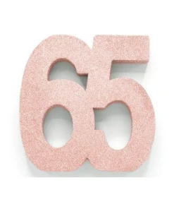 Rose gold borddekoration 65