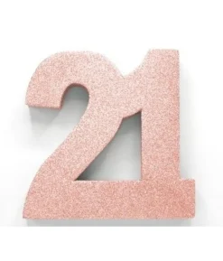 Rose gold borddekoration 21