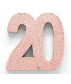 Rose gold borddekoration 20