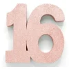 Rose gold borddekoration 16