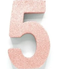 Rose gold borddekoration 5