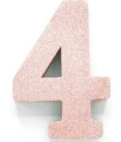 Rose gold borddekoration 4