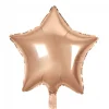 Rose Gold folieballon, Stjerne