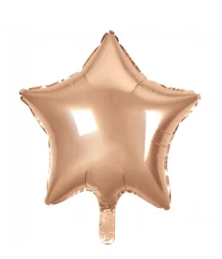 Rose Gold folieballon, Stjerne