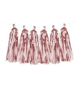 Rose gold frynseguirlande