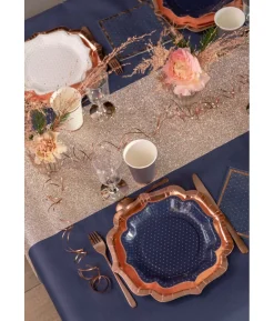 Rose gold glimmer bordløber