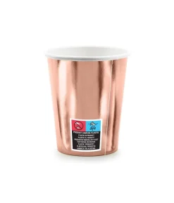 Rose gold Happy Birthday papkrus