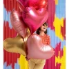 Rose gold hjerte folieballon