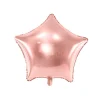 Rose gold stjerne folieballon, 70 cm