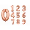 Rose gold talballoner, 66 cm