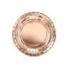 Rose gold tallerkner, 18 cm