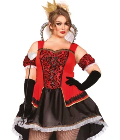 Royally sexy Queen kostume, Plus