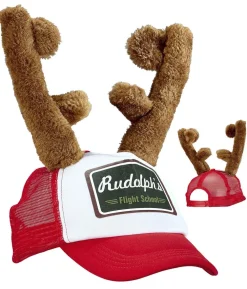 Rudolph cap med gevir