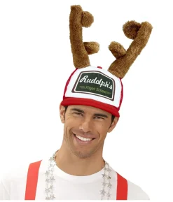 Rudolph cap med gevir