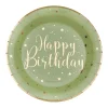 Salvie Happy Birthday paptallerkner