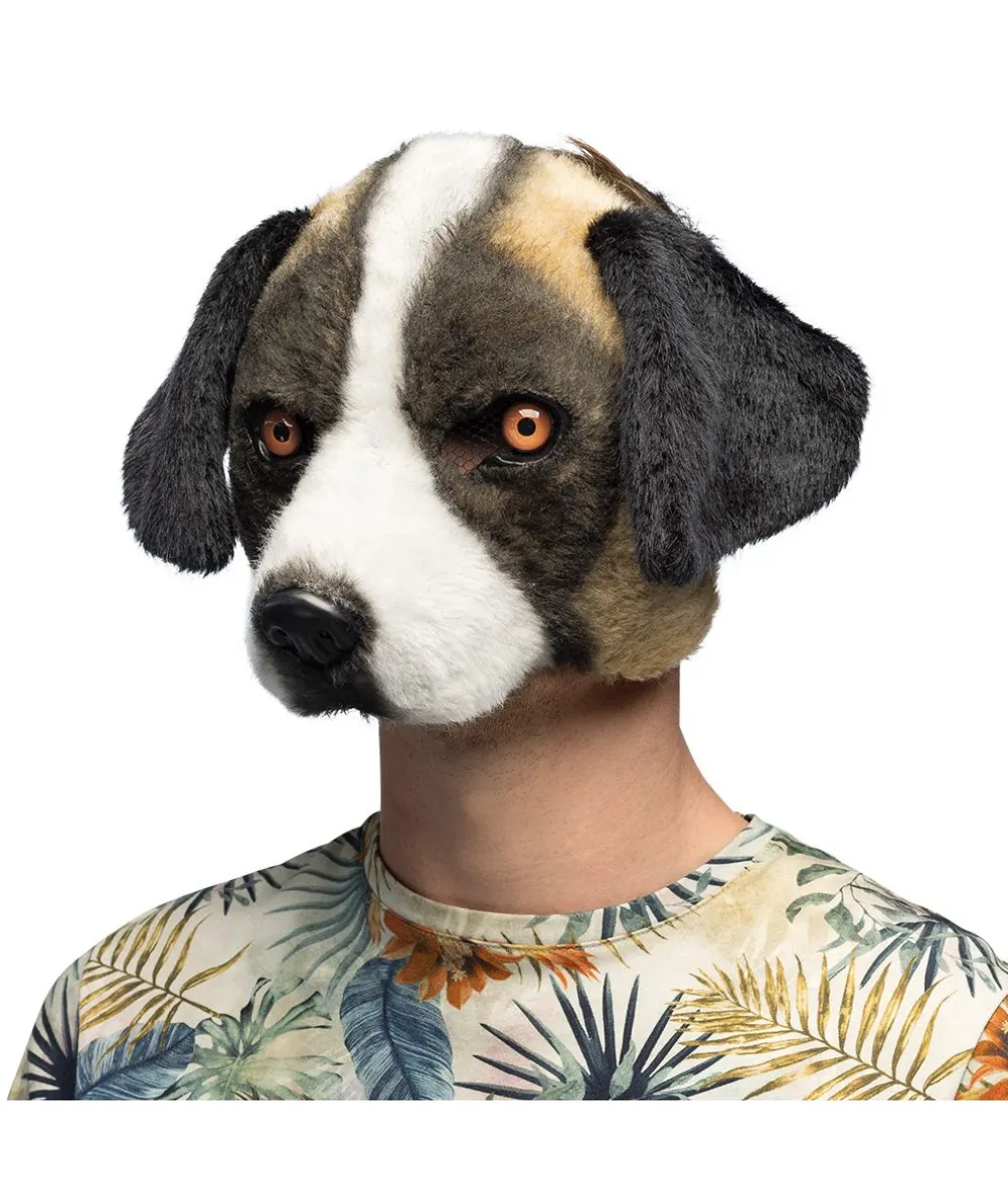 Sankt Bernard hund maske